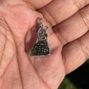 Genuine Moldavite Pendant